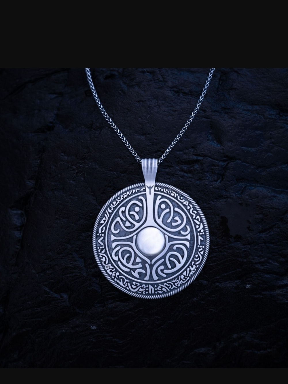 Nordic Silver Pendant Amulet- Jonna Jinton